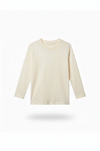 Unisex Girls and Boys Body Crew Neck Long Sleeve T-Shirt