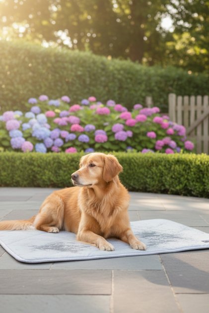 Kedi Köpek Serinletme Matı – Soğutucu Minder & Yatak (Yazlık)