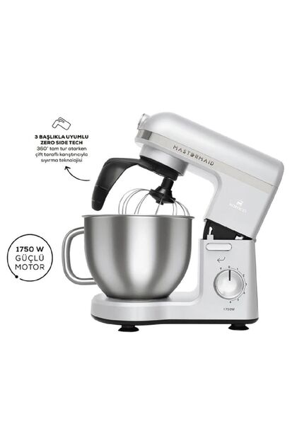 Karaca Mastermaid Chef Pro Çift Kollu Stand Mikser Pearl White