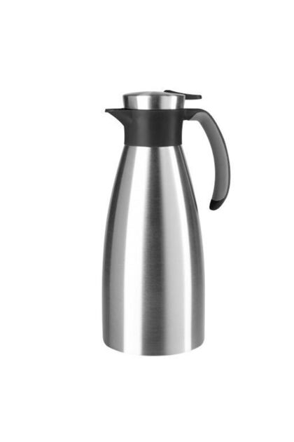 Soft 1,5 Litre Paslanmaz Çelik Isı Yalıtımlı Termos [Siyah - Inox] - 3100517979