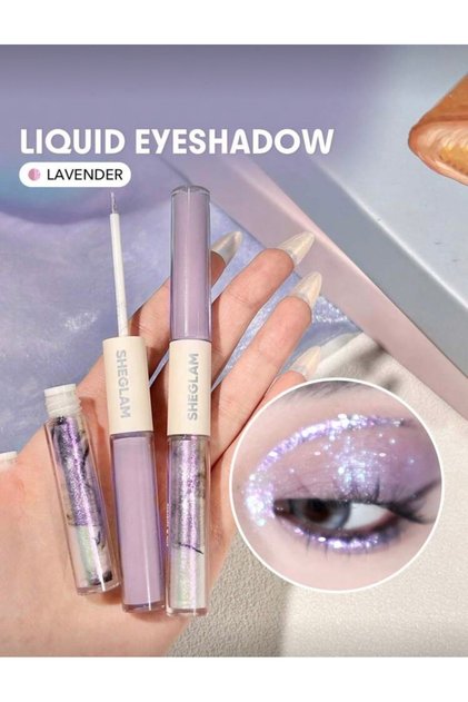 Silk Sparkle Çift Taraflı Likit Göz Farı - Mat & Işıltılı