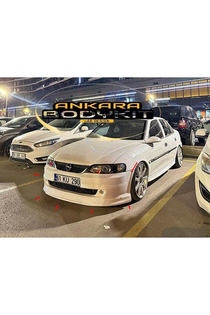 VECTRA B YENİ TİP ZENDER ÖN TAMPON EKLİ - BOYASIZ - SİS IZGARA DAHİL