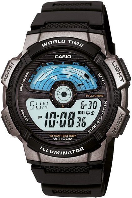 Ae-1100w-1avdf Dijital Erkek Kol Saati