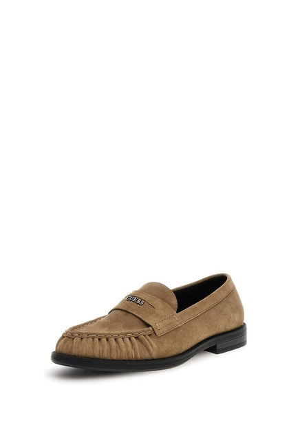 靴 guesssjp Guess Osaka Erkek Bej Loafer - Fiyatı, Yorumları