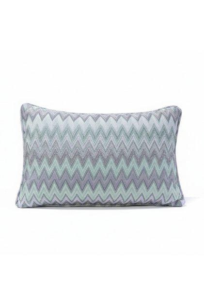 Zigzag Pattern Avant-Garde Throw Pillow Cover 35*50 Shiny Woven Fabric Luxury Series