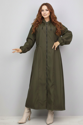 Check Rough Gown 36サイズ Kayra Dikiş Detaylı Lyocell Giy Çık Haki - Fiyatı, Yorumları