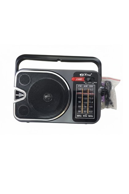 J15BT Radyo Taşınabilir FM/AM/SW RADIO İLE BT/USB /TF MP3 Music Player Şarjlı
