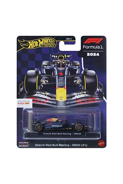 HOT WHEELS F1 Araç Koleksiyonu Premium Formula 1 2024 - 3'lü Set +