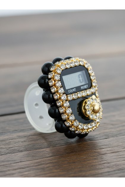 Stone Digital Dhikr Ring