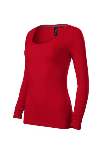 Tricou damă, Brave 156, roșu 2XL