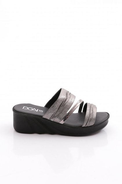 2144-22Y Women's Flat Double Banded Slippers