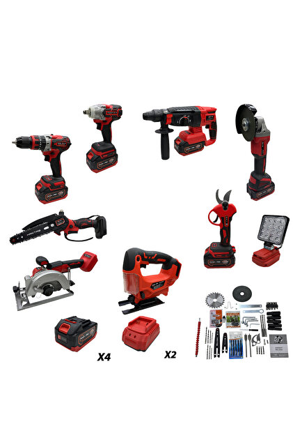 CLS MAXX-PRO KIRMIZI SERİ 9'LU SET - Fiyatı, Yorumları