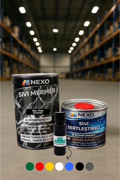 Sıvı Mermer Antrasit 1 kg RAL 7016