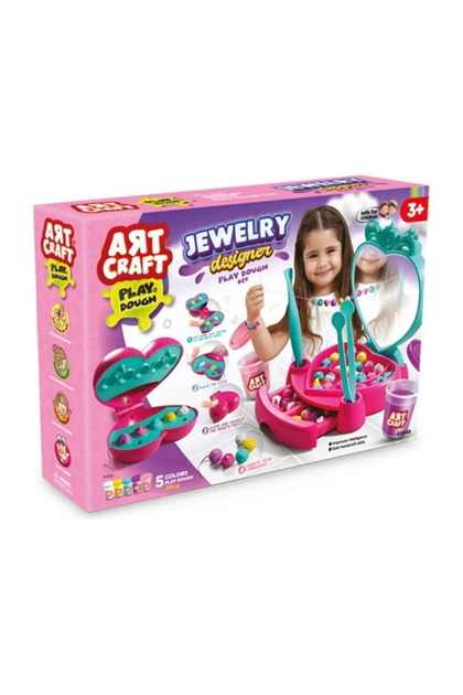 Design Jewelry Educational Play Dough Set 280 Gr + Domestic Production, Safe Content