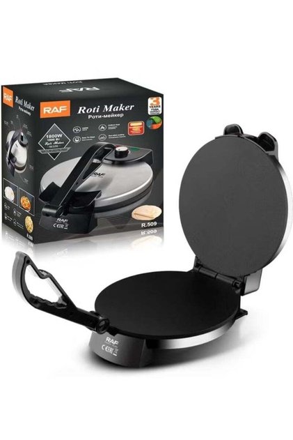 Electric Roti Maker R509| 1800W Non-Stick Double-Sided Heating Plate | Fast Chapati, Paratha