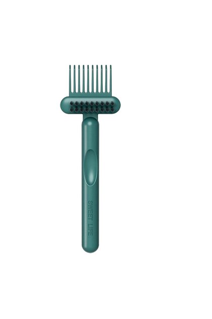 Perie pentru Curatarea Parului, Flippy, din Plastic, 16 x 5 cm, Verde