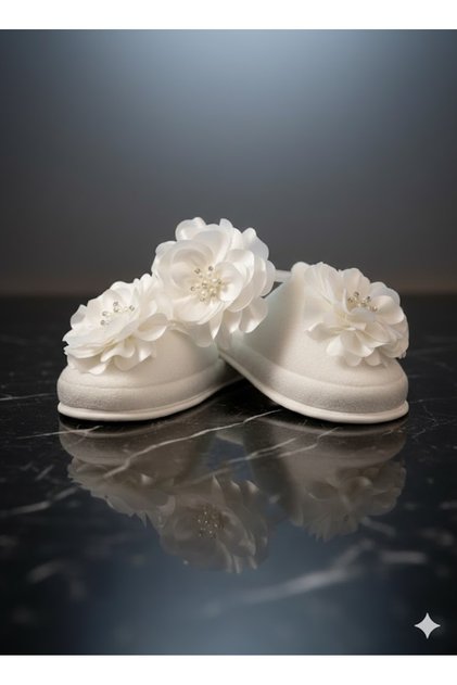 Women's Floral Maternity Slippers Crown Set