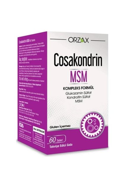 Cosakondrın Msm 60 Tablet