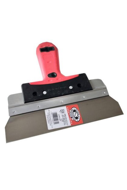 Spaclu inox fatade, 20x6 cm x 0.5 mm, maner soft, Popular, Olejnik