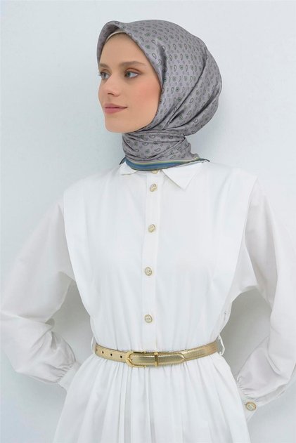 Pure Silk Twill Scarf 9548D 83