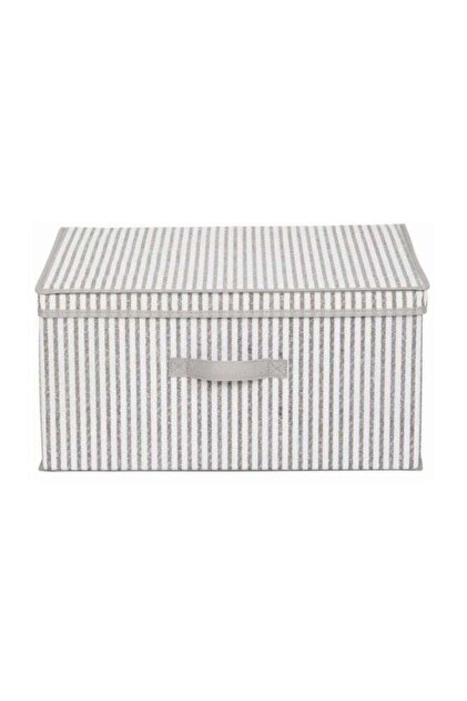 Ebase Storage Box Beige/Grey 50x40x25cm