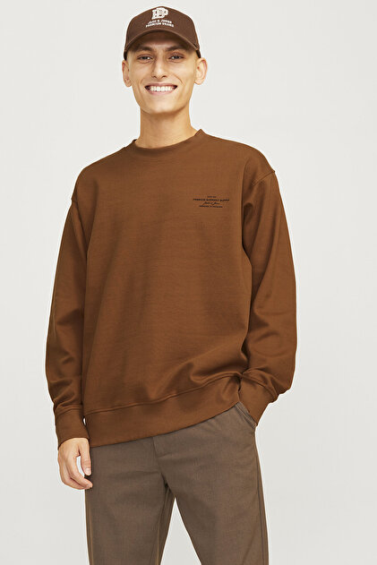 Jack & Jones 12278791 Jjesoho Sweat Crew Neck Noos Erkek