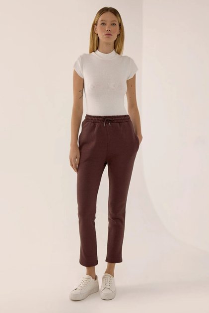Corded Slim Fit Sweatpants