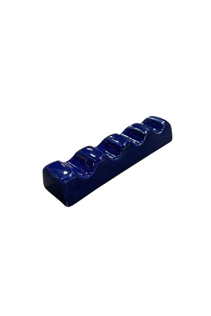 Ceramic Brush Holder Navy Blue Set of 4
