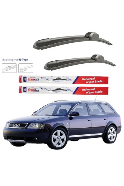 Audi A6 (Allroad C5, 4BH) 2001-2005 Set ștergătoare parbriz – Față, tip plat