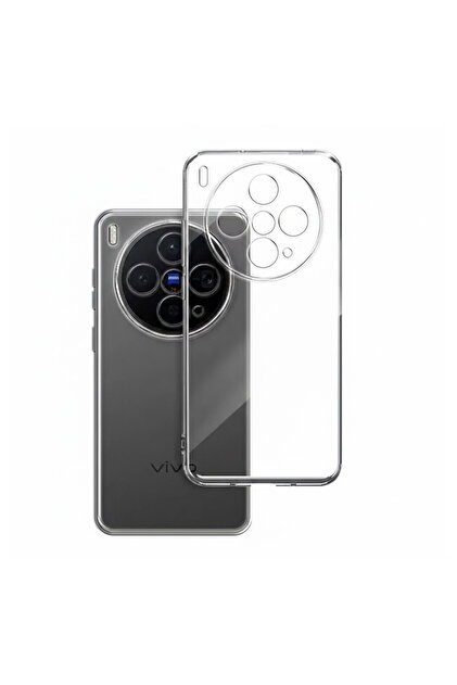 Microcase Vivo X300 Pro ile Uyumlu Slim Serisi Soft TPU Silikon
