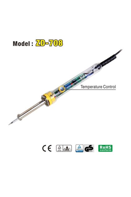 Ciocan de lipit 30W cu control al temperaturii ZD-708