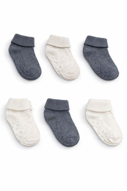 6-Pack of Baby Anti-Slip Socks
