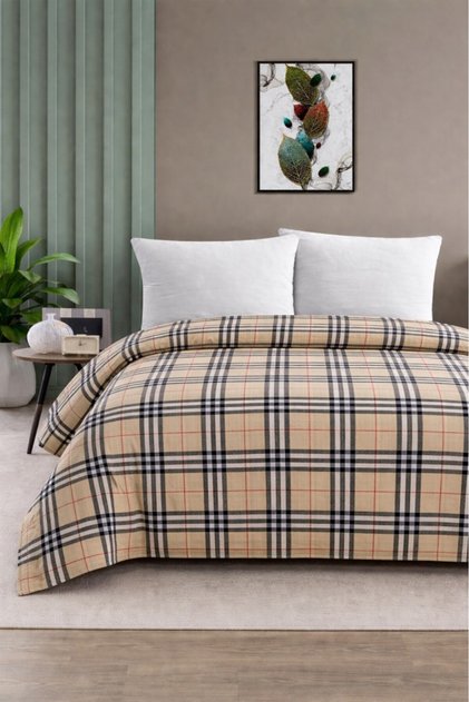 غطاء سرير مزدوج من قماش البيكيه 100% قطن 220×230