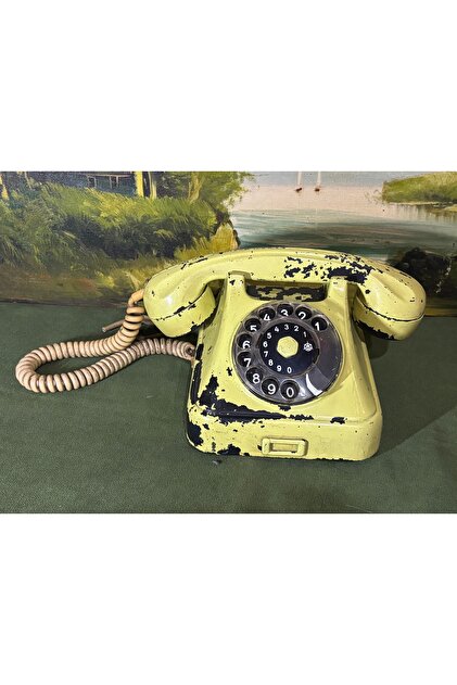 antika çevirmeli masa telefonu - oıeth