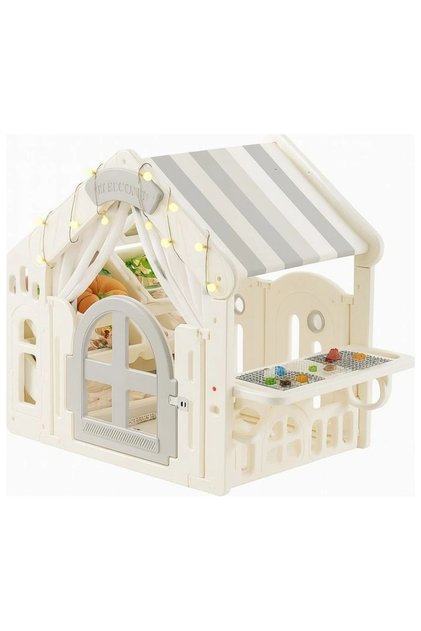 Tent House Play Tent for Kids Grey (Ages 3+)