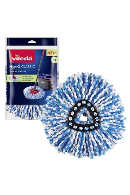 Inserție triunghiulară pentru mop din microfibră H2prO