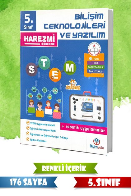 5. Sınıf Bilişim Teknolojileri ve Yazılım – Harezmi Öğrenme | Robotik Uygulamalar Destekli - 176 Say