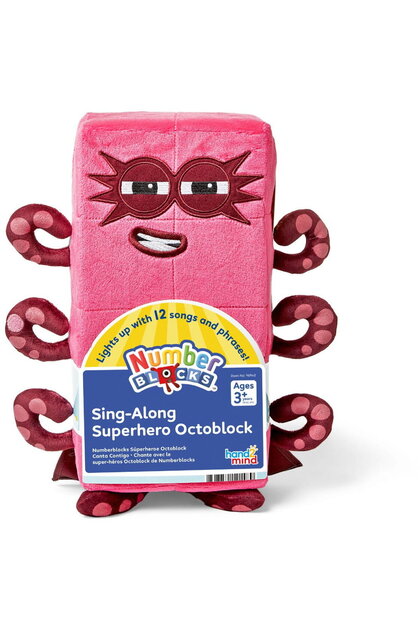 Mascota din plus Numberblocks - Opt