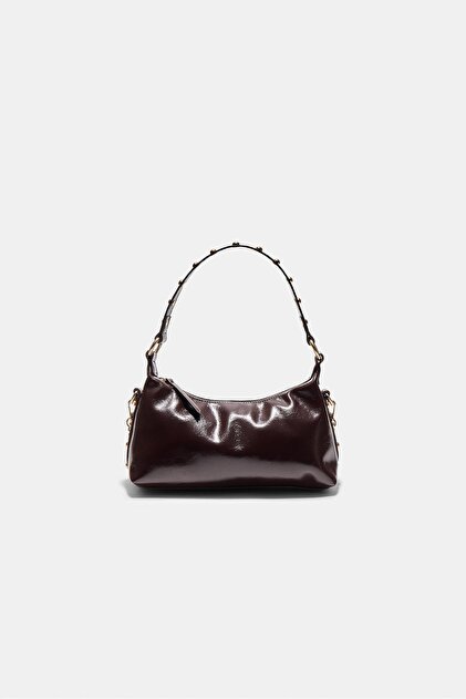 Stradivarius Zımbalı yarım ay omuz çantası - Fiyatı, Yorumları