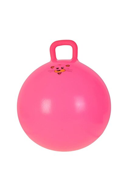 HAK İŞ OYUNCAK Pembe Kanguru Zıplama Topu - Çocuk Pilates Topu (45