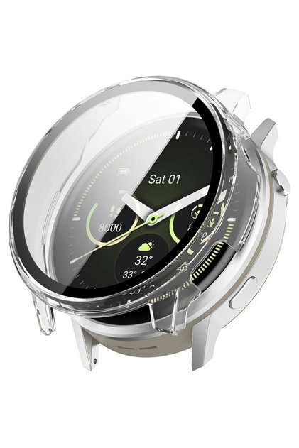 Husa pentru Garmin Venu 4 45mm + Folie - Defense360 Pro - Clear