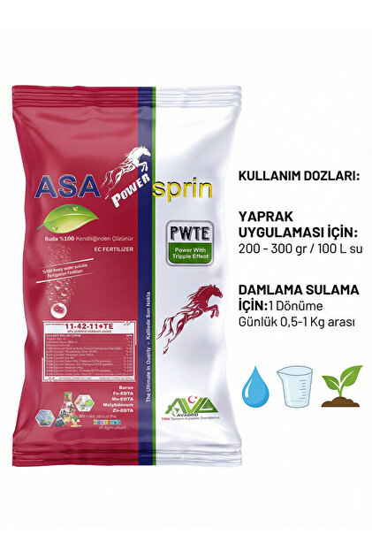Avagro Tarım Asapowersprin 5-15-30+ME Azot Fosfor Potasyum NPK