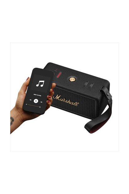 Marshall Middleton II Bluetooth Hoparlör, Black/Brass - Fiyatı