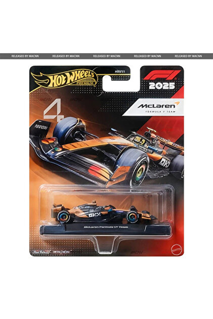 HOT WHEELS Formula 1 5 li set – Race Team F1 Mix 2025 - Fiyatı