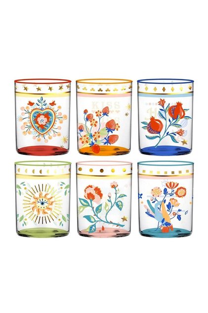 Mamma Mia 6'lı Bardak Seti Cam 370 ML