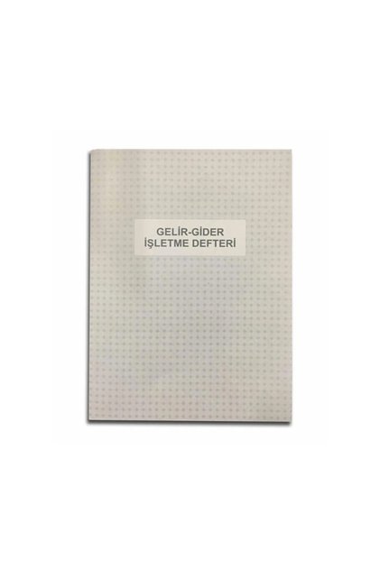 Business Income and Expense Notebook Cardboard Cover 48 Yp