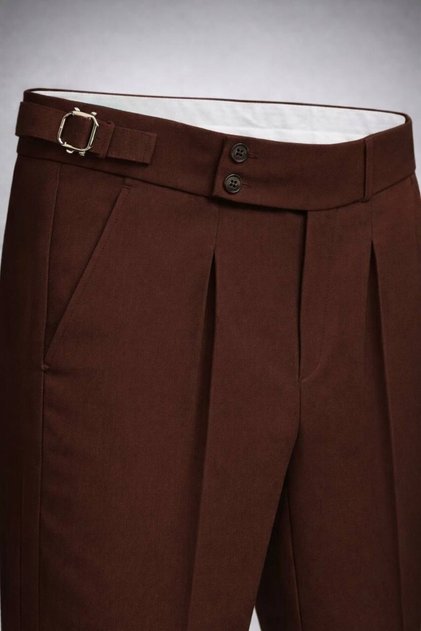 Premium Old Money Stretch Fabric Trousers