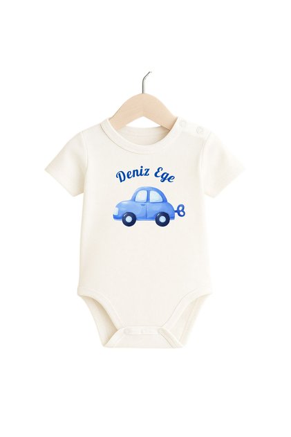 Baby Body & Bodysuit Name B Printed 100% Cotton Baby Bodysuit