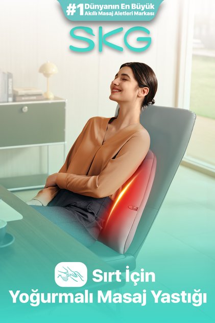 TS700 Derin Doku 4D Shiatsu Akıllı Bel ve Sırt Masaj Yastığı | Isı Terapisi & Termoterapi