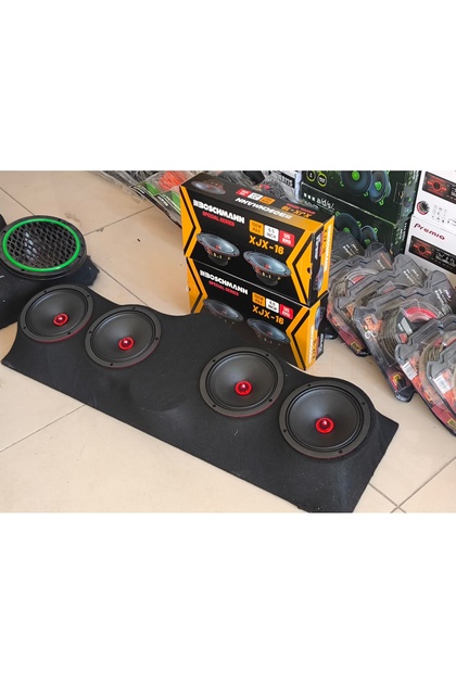 16 cm Midrange Hoparlör 4 Adet + Pandizot ile